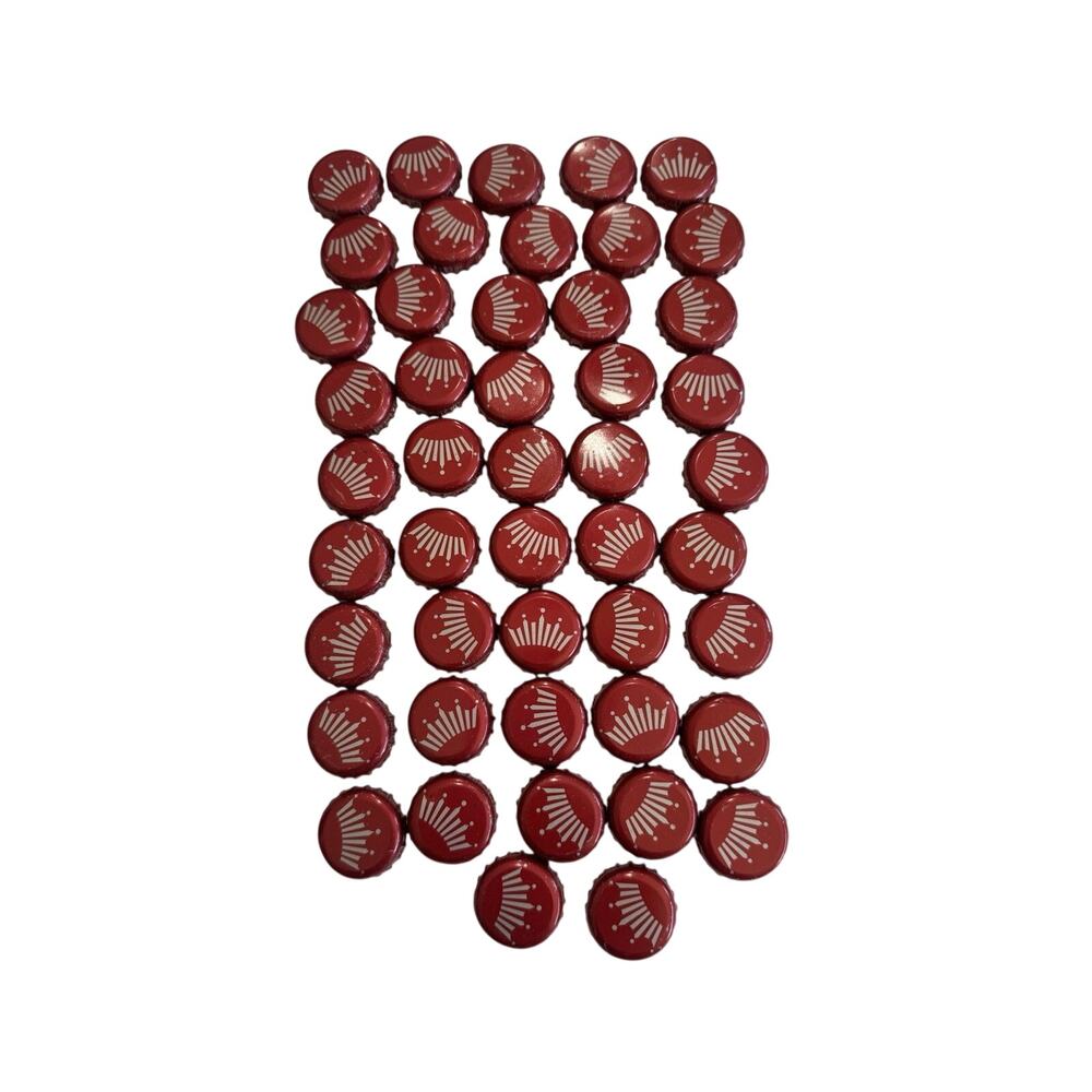 Budweiser crown style Beer Bottle caps, Not Dented CRAFTS -47